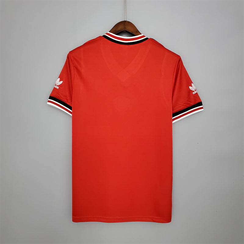 Manchester United Jersey Home Kit 1985/86 Retro Football Team Soccer Shirt