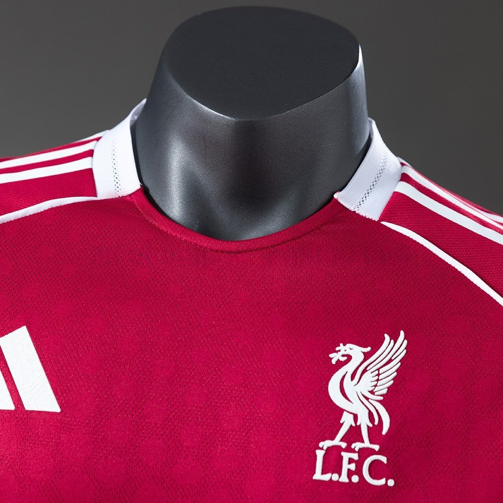 Player Version Liverpool Jersey 25/26 Home Football Kit Player Version