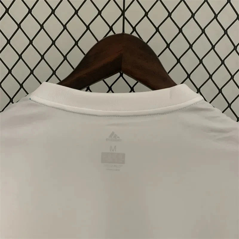 Retro Real Madrid Home Kit 17/18 Long Sleeves Football Jersey