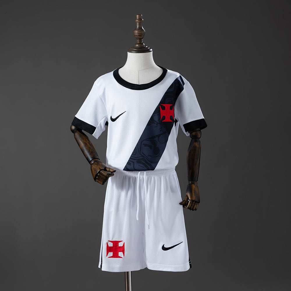Kids Vasco Da Gama Away Jersey 2026-2027 Football Kit Soccer Shirt