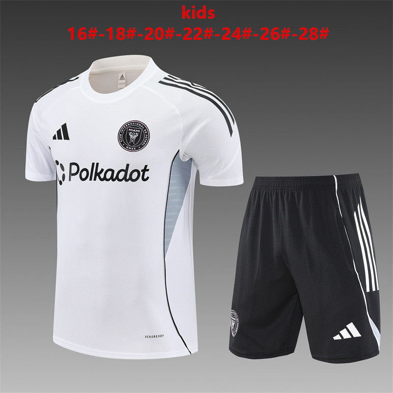 Kids Inter Miami Training Tracksuits 25/26 Football Kit Soccer Jersey