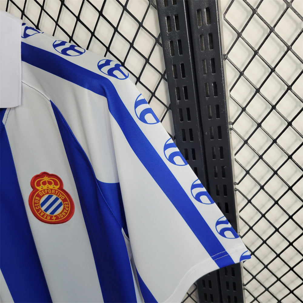 Retro Version 1984-1989 Espanyol Home Jersey