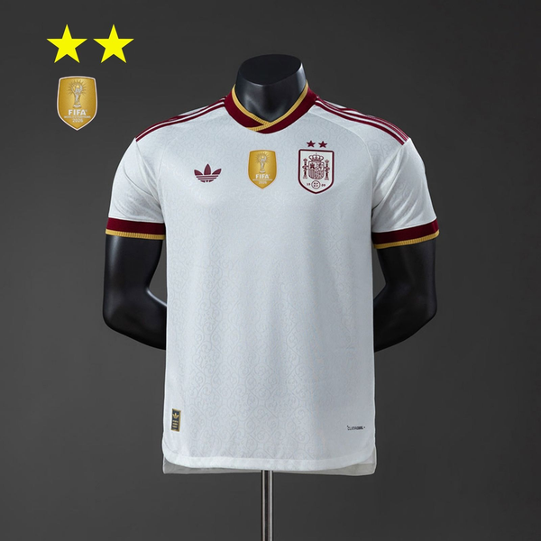 Player Version 2-Star Player Version Spain Away Jersey 2026 World Cup Champion Football Kit Soccer Shirt