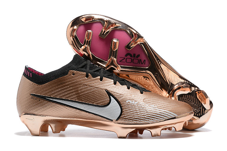 Nike Mercurial Vapor 15 Elite Cleats Gold #7