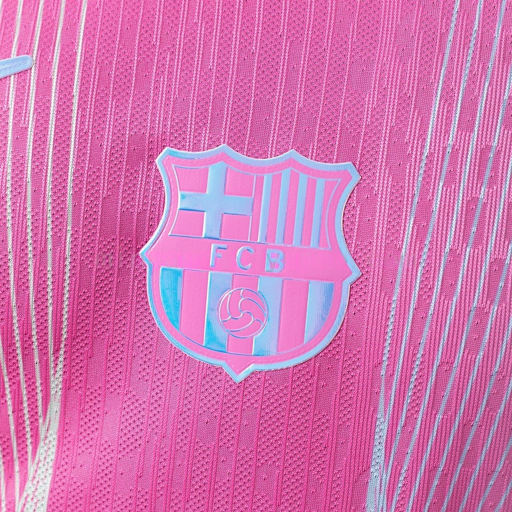 Player Version Barcelona Jersey 25/26 Pink Special Kit Player Version