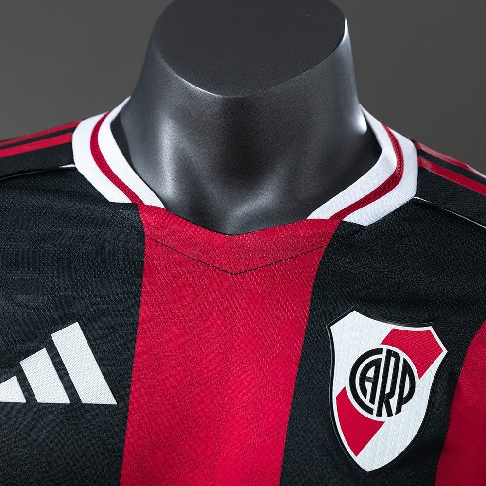 Player Version River Plate Jersey 25/26 Away Football Kit Long Sleeves Player Version