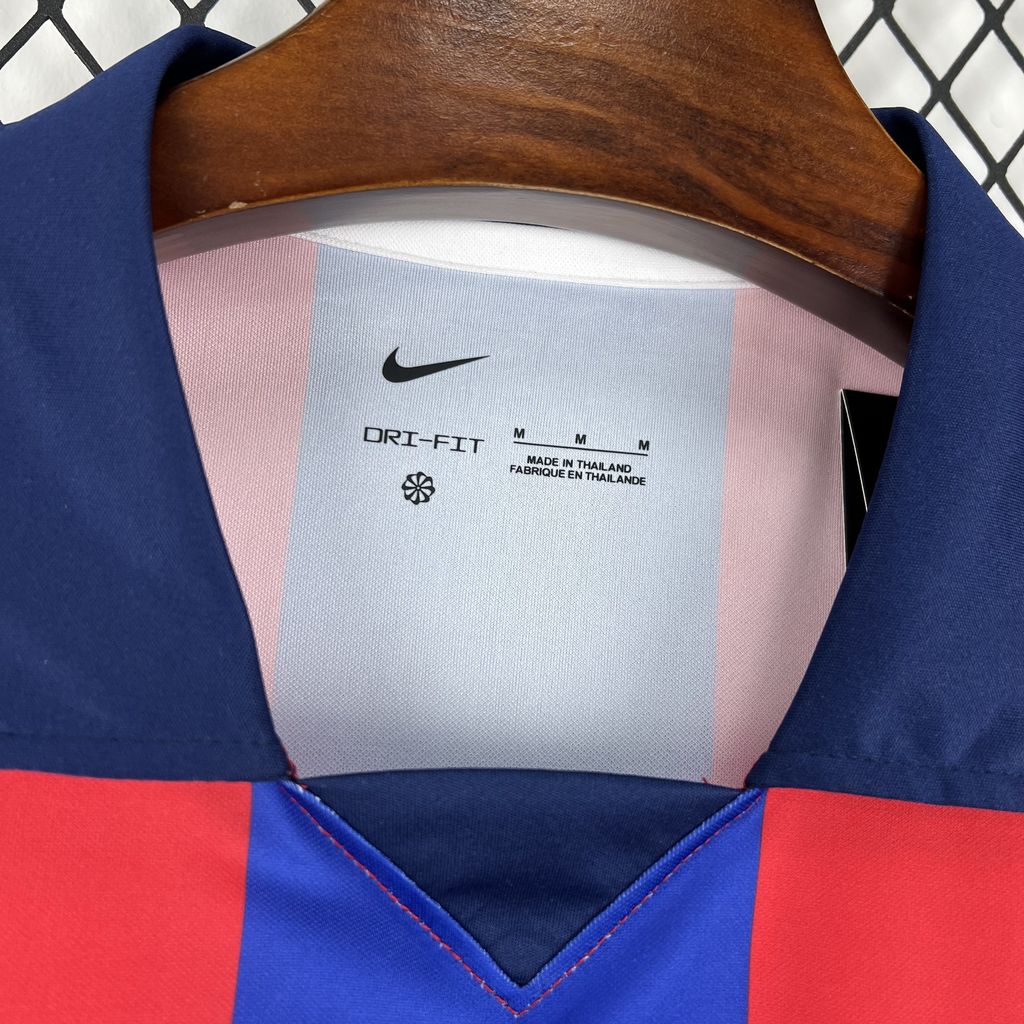Barcelona Home Jersey X Olivia Rodrigo 2003-2004 Retro Football Kit Soccer Shirt