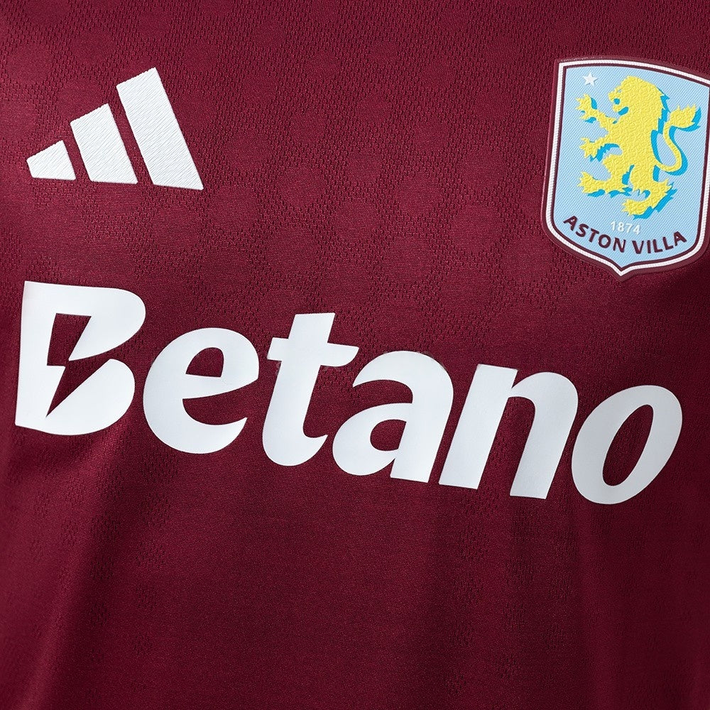 Player Version Aston Villa Jersey 25/26 Home Football Kit Player Version