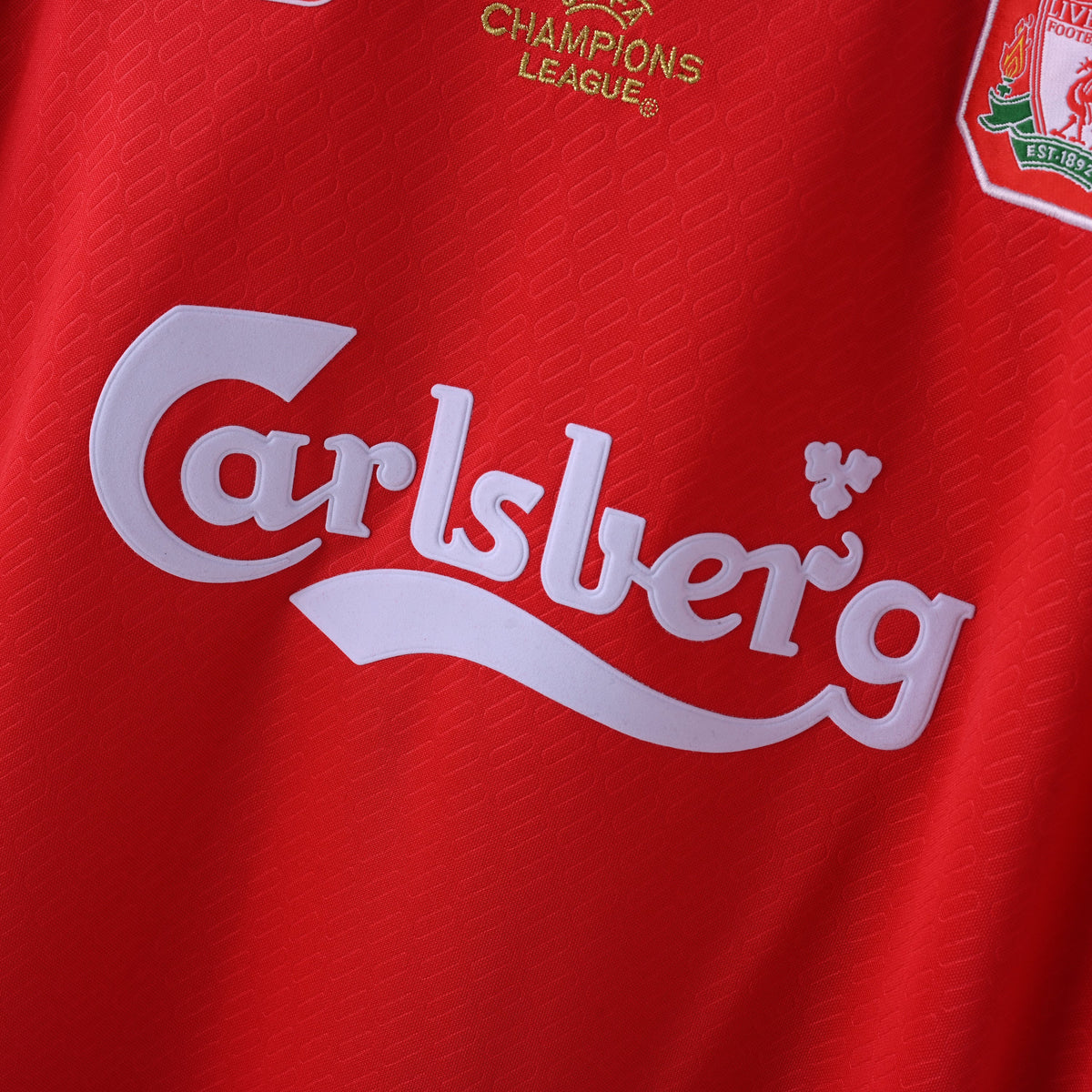 Retro Liverpool Home Jersey 2004-05 Football Kit Soccer Shirt