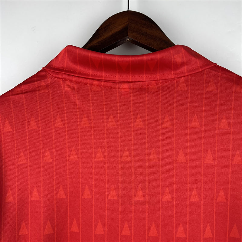 Spain Jersey Home Kit 1988 1991 Retro Football Team Soccer