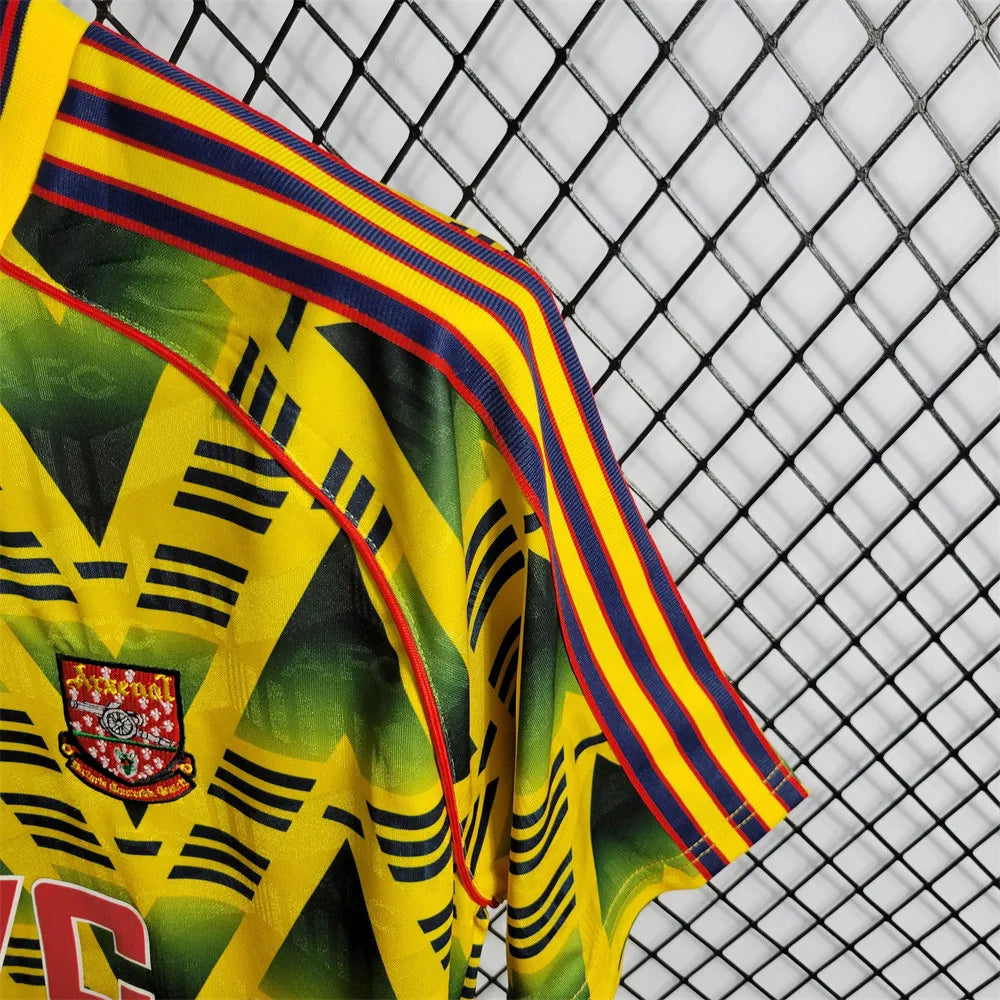 Arsenal Jersey Away Kit 1992 1993 Retro