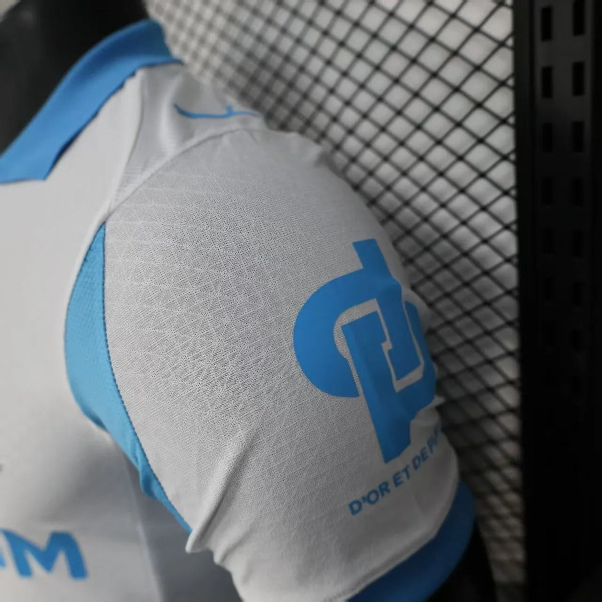 Player Version Marseille Jersey 25/26 Home Football Kit Soccer Jersey