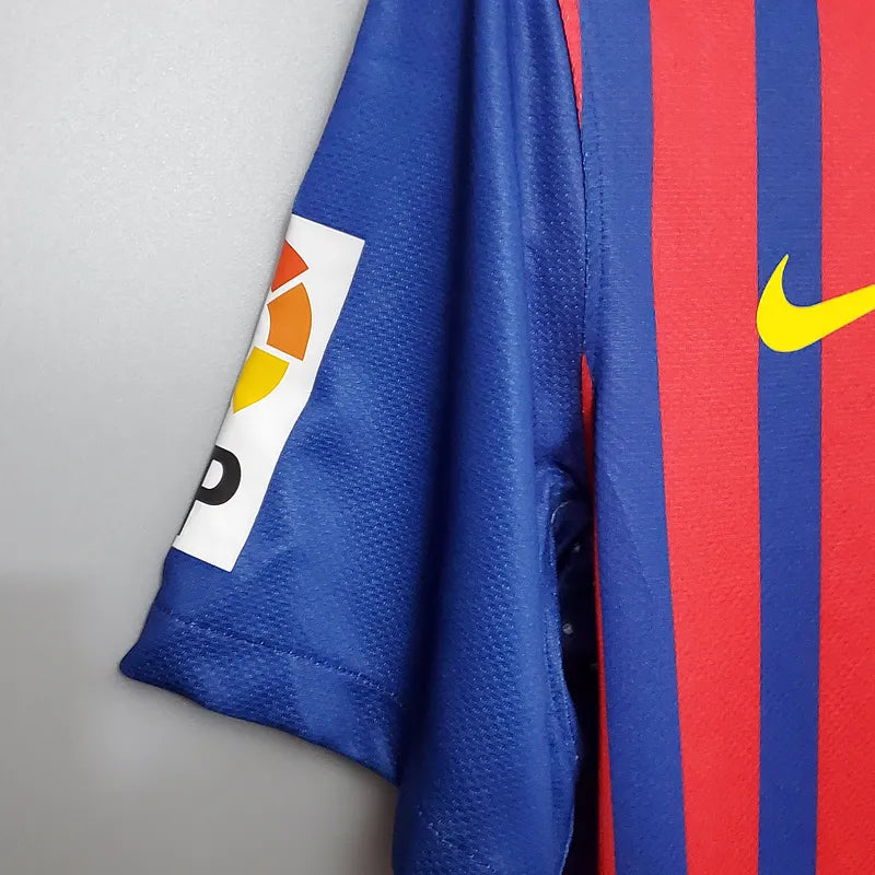 Barcelona Retro Jersey 2011/12 Home Football Jersey Soccer Shirt