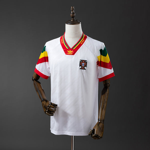Portugal Jersey 1992-94 Retro Away Football Kit