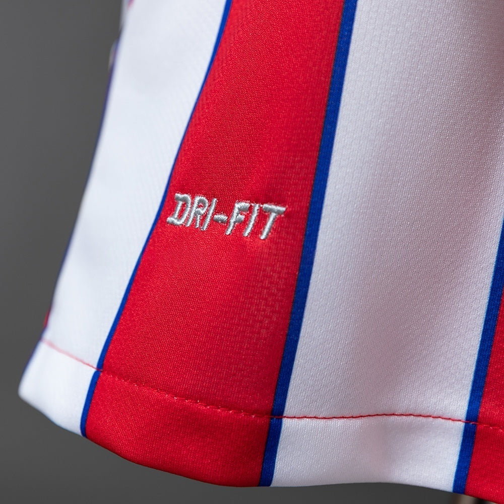 Retro Atletico Madrid Home Jersey 2011-12 Champions League Football Kit Soccer Shirt