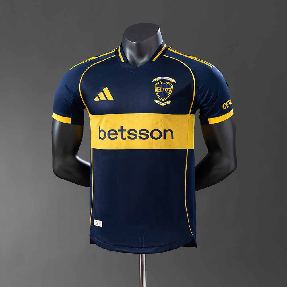 Player Version Boca Juniors Jersey 25/26 Home Football Kit Player Version