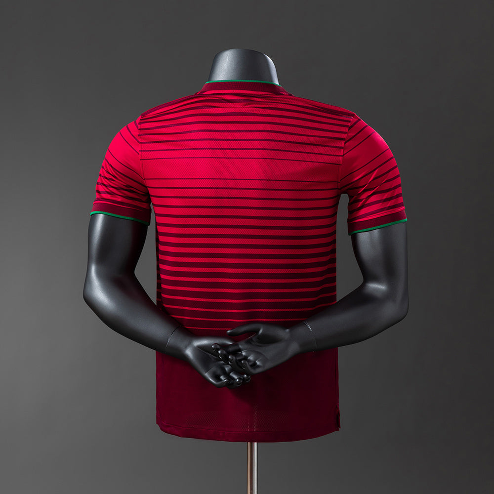 Player Version Portugal Jersey 2014 Home Retro Football Kit Player Version