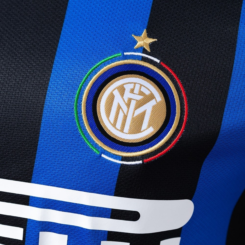 Player Version Inter Milan Jersey 2009-10 Home Retro Football Kit Player Version