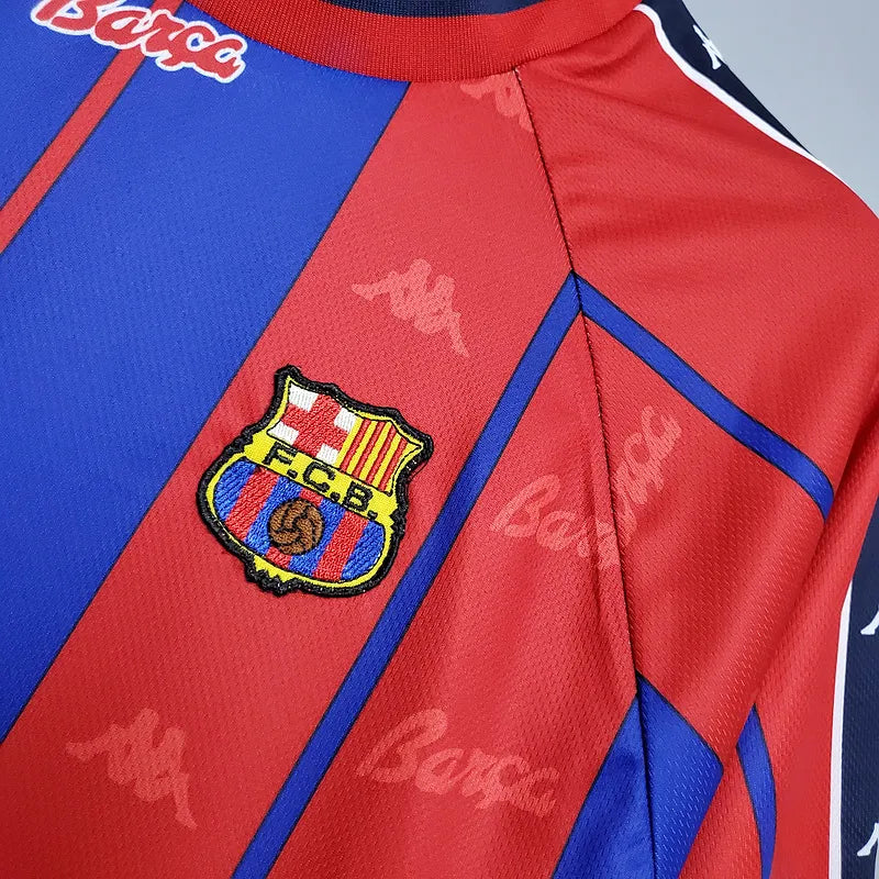 Barcelona Jersey Home Kit 1997/98 Retro