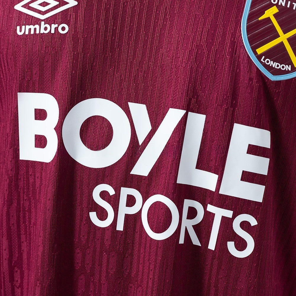 Player Version West Ham United Jersey 25/26 Home Football Kit Player Version