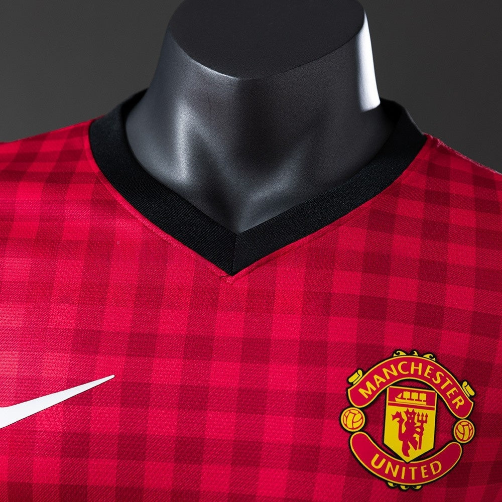 Player Version Manchester United Jersey 2012/13 Home Retro Football Kit Player Version
