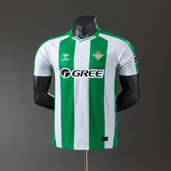 Player Version Real Betis Jersey 25/26 Home Football Kit Player Version