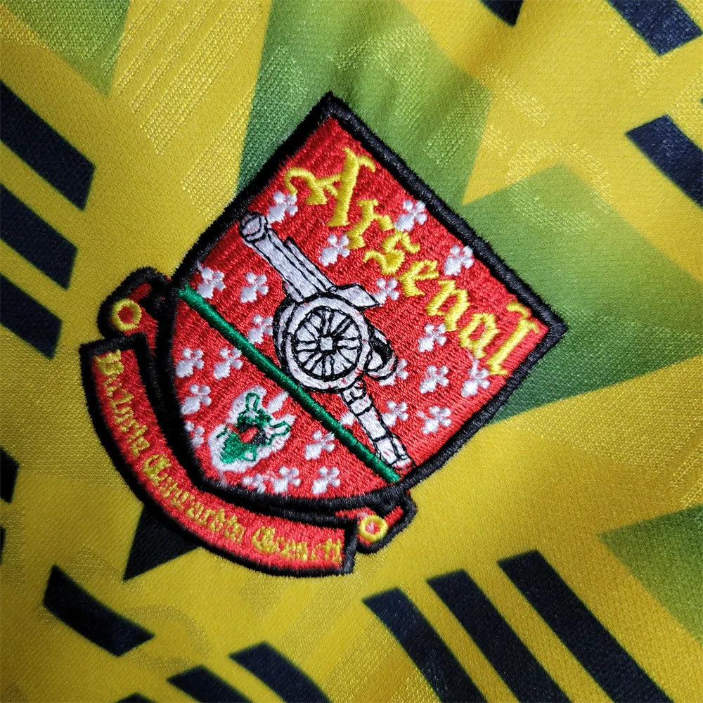 Arsenal Jersey Away Kit 1992 1993 Retro