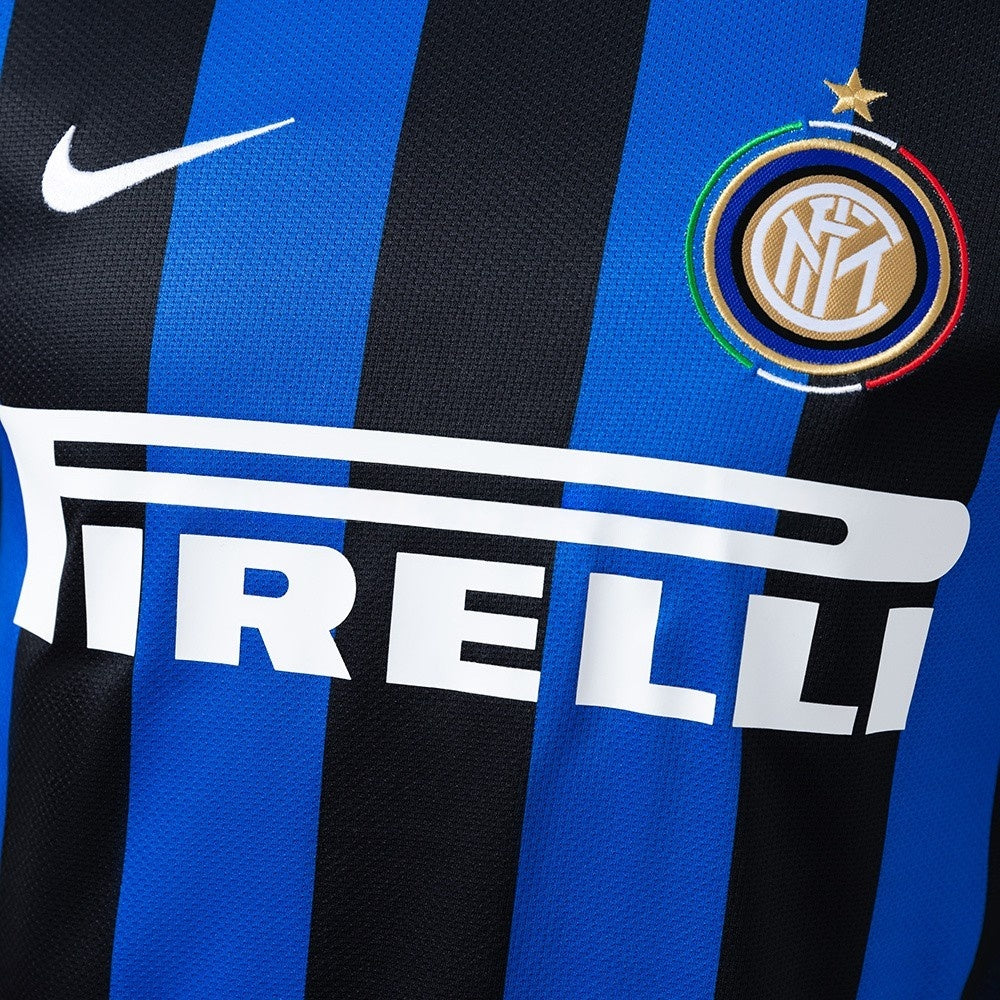 Player Version Inter Milan Jersey 2009-10 Home Retro Football Kit Player Version