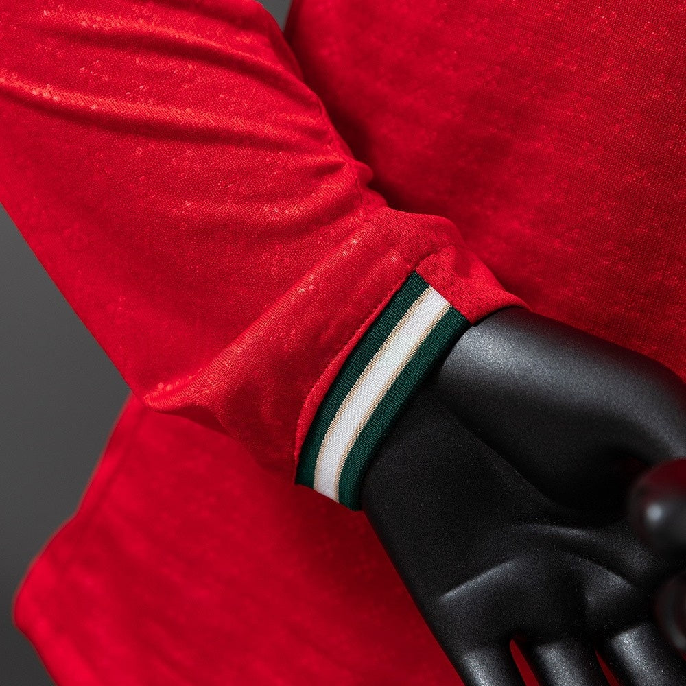 Player Version Portugal Jersey 2025/26 Home Football Kit Long Sleeves Player Version