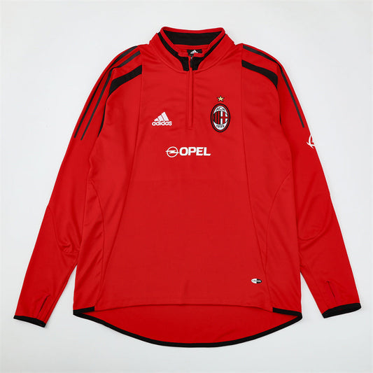 Retro AC Milan Training Tracksuits 2004-05 Football Kit Soccer Jersey