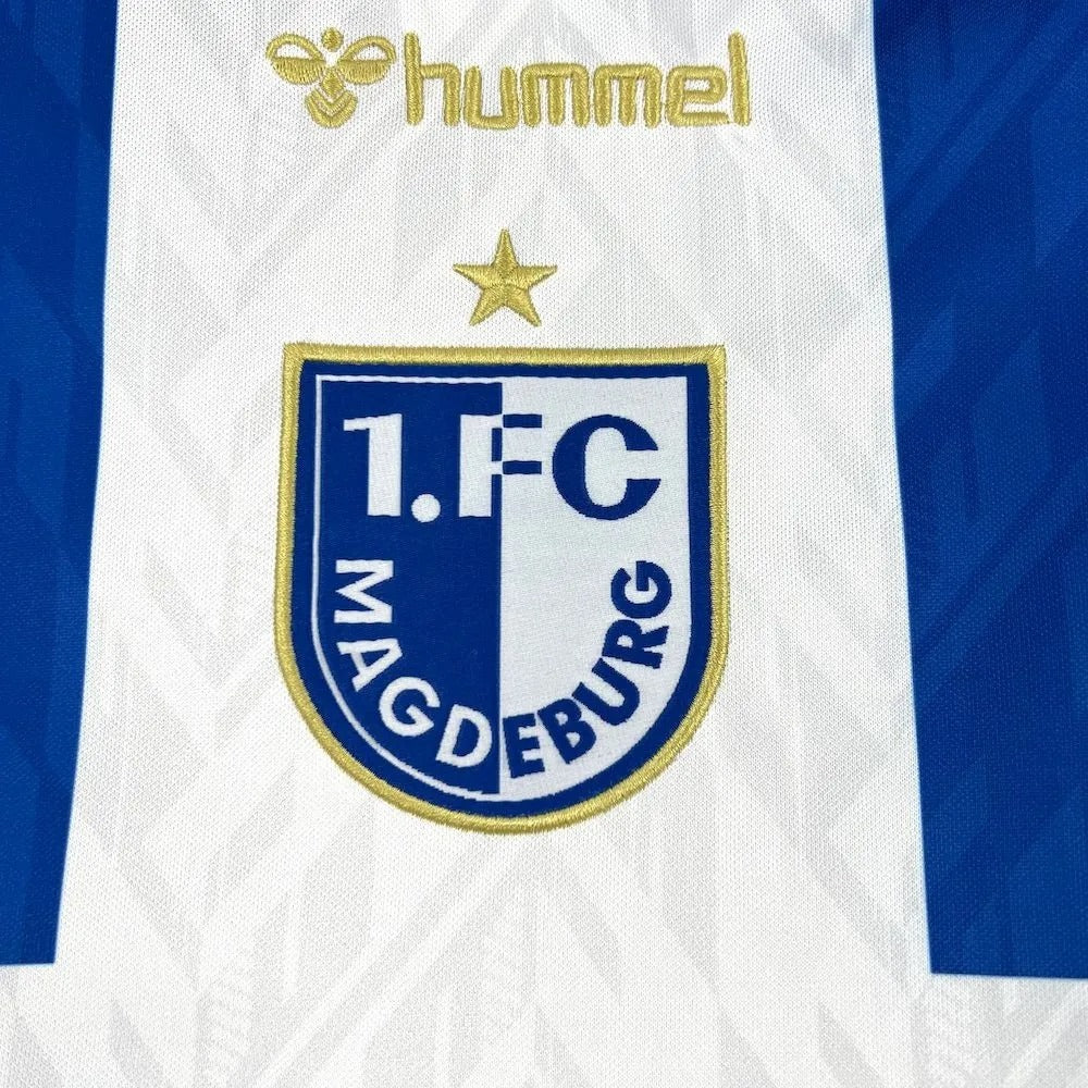 1. FC Magdeburg Jersey 25/26 Commemorative Football Kit Soccer Jersey