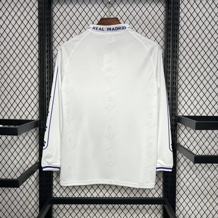Retro Real Madrid Home Kit 1994/96 Long Sleeves Football Jersey