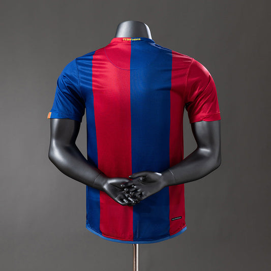 Player Version Retro Barcelona Jersey 2006/07 Home Football Kit Player Version