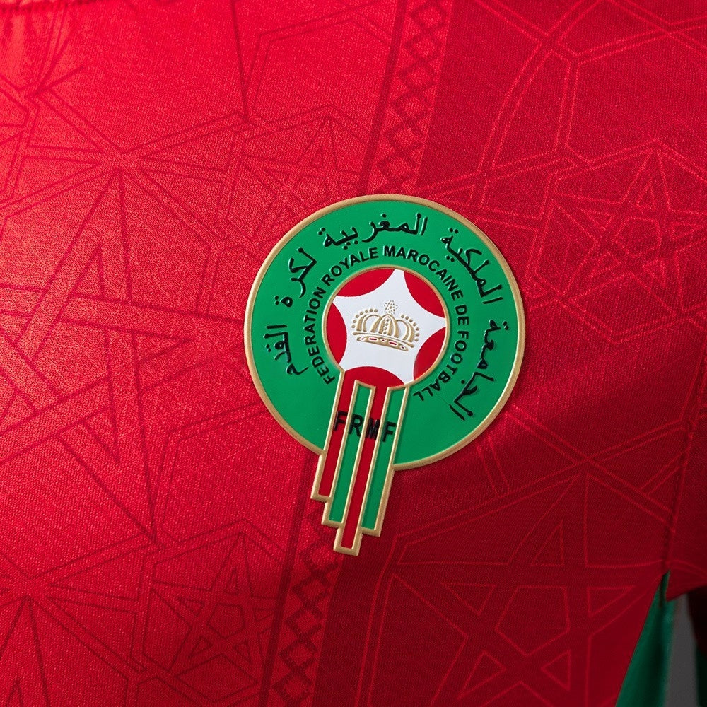 Player Version Morocco Jersey 25/26 Home Football Kit Player Version