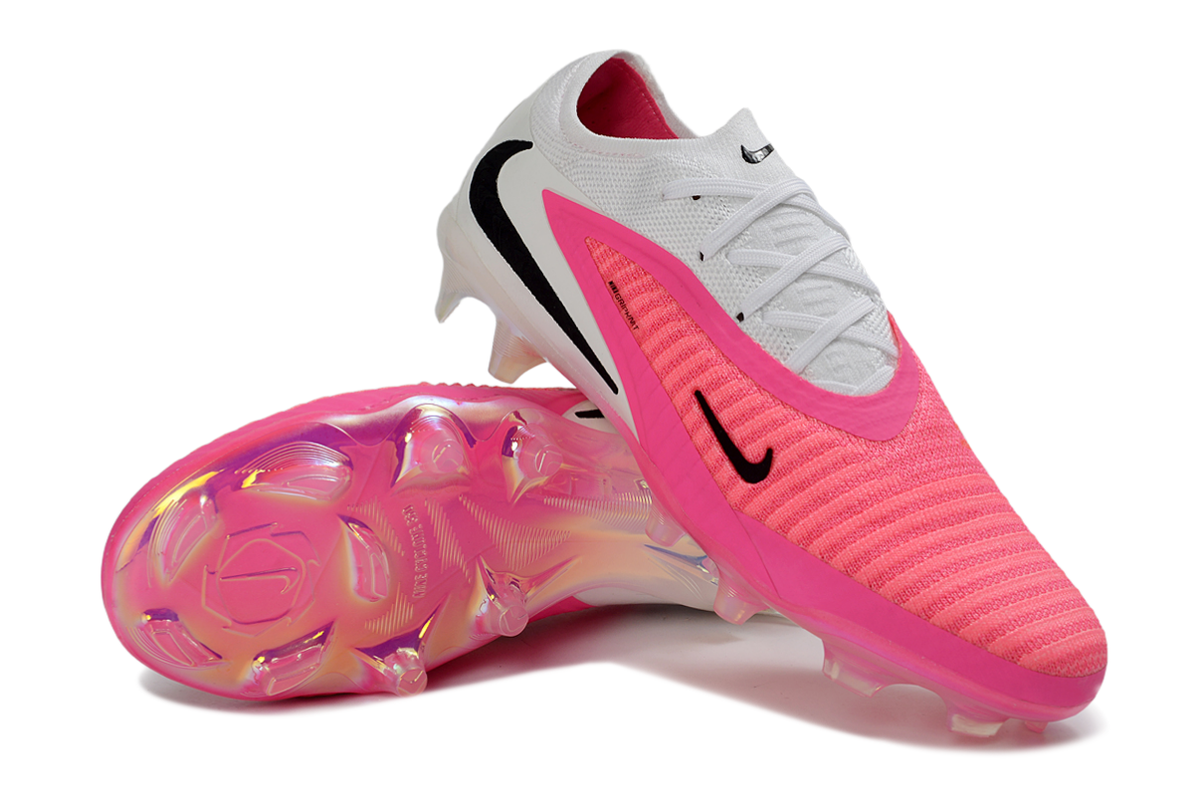 Nike Phantom GX Elite Cleats Pink and White #1