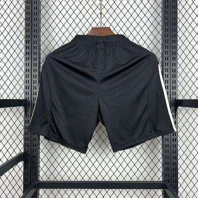 Manchester United Shorts 25/26 Home Black Football Kit Soccer Shorts