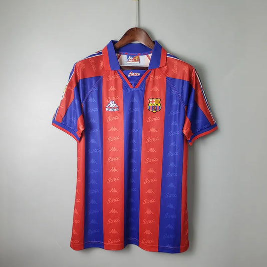 Barcelona Jersey Home Kit 1996/97 Retro