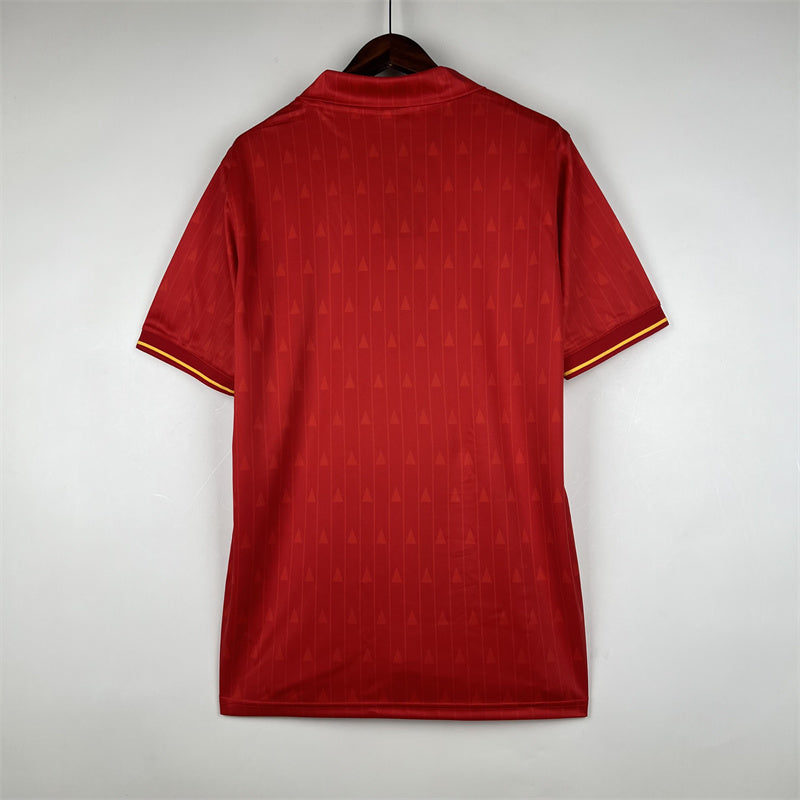 Spain Jersey Home Kit 1988 1991 Retro Football Team Soccer