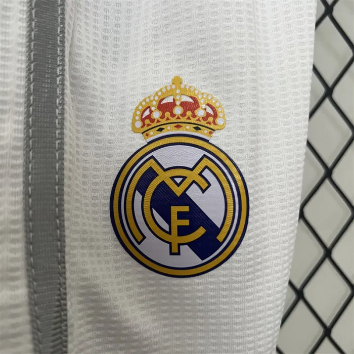 Retro Kids Real Madrid Home Jersey 15/16