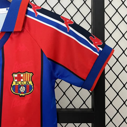 Retro Kids Barcelona Home Jersey 95/97