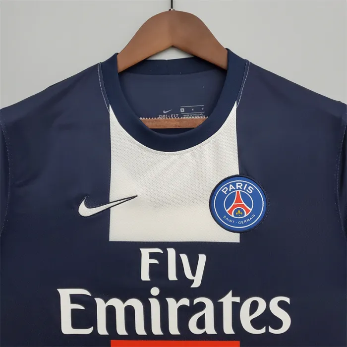Paris PSG Jersey Home Kit 2013/14 Retro Football Team Soccer Shirt