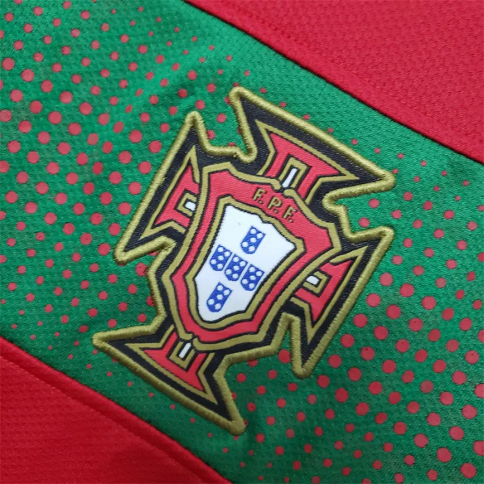 Portugal Jersey Home Kit 2010 Retro Football Team Soccer Shirt