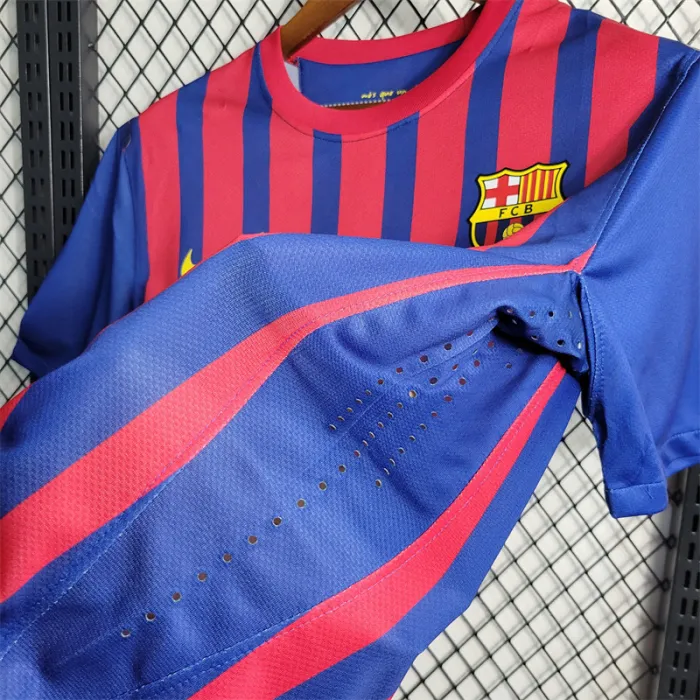 Barcelona Jersey Home Kit 2011 2012 Retro
