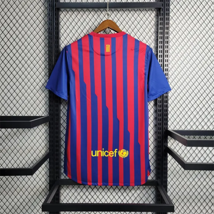Barcelona Jersey Home Kit 2011 2012 Retro