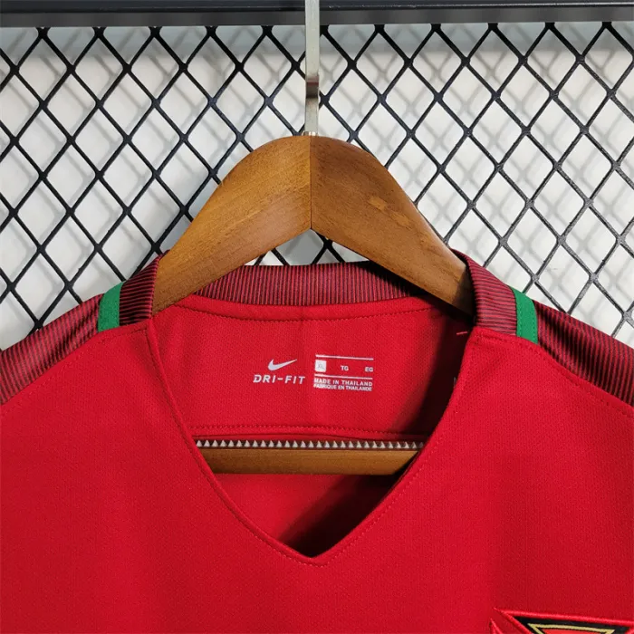Portugal Jersey Home Kit 2016 Retro
