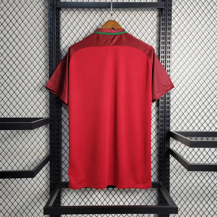 Portugal Jersey Home Kit 2016 Retro