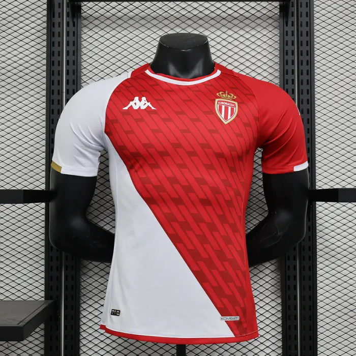 Player Version Monaco Jersey Home Kit 2024 Player Version