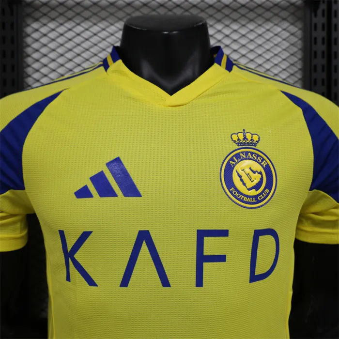 Player Version Al-nassr Riyadh Jersey Home Jersey 24/25 RONALDO Football Kit
