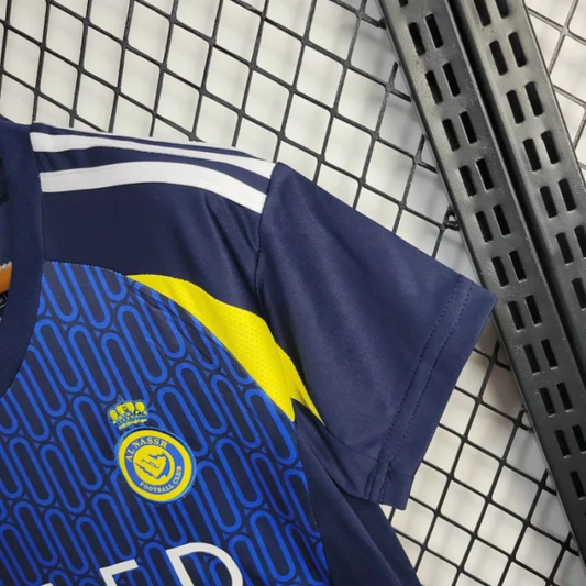 Kids Al-nassr Away Jersey 24/25 Football Kit