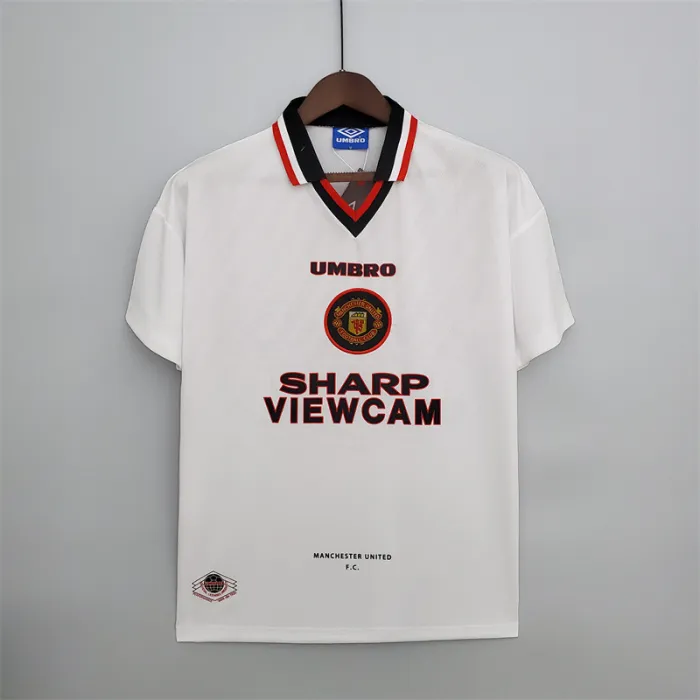 Manchester United Jersey Away Kit 1996/97 Retro Football Team Soccer Shirt